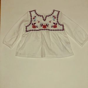 Long sleeve top for girl